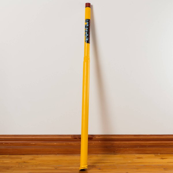 Didgeridoo jaune motif